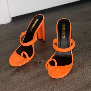 Orange Heels